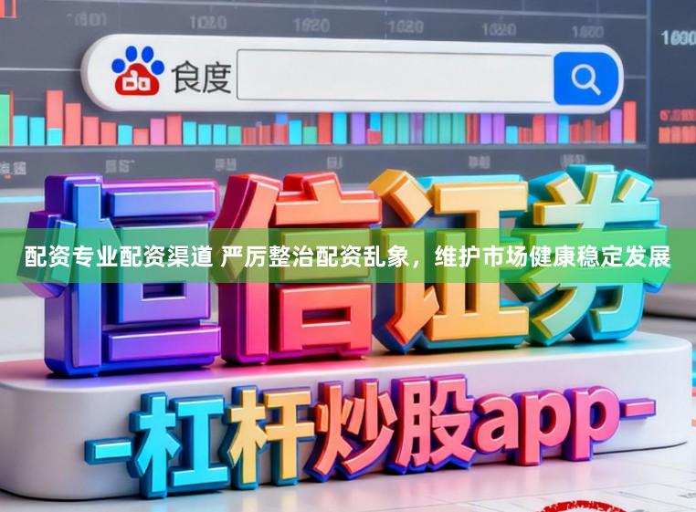 配资专业配资渠道 严厉整治配资乱象，维护市场健康稳定发展